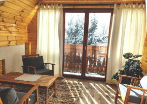 Przytulny apartament z loggią z widokiem na Tatry